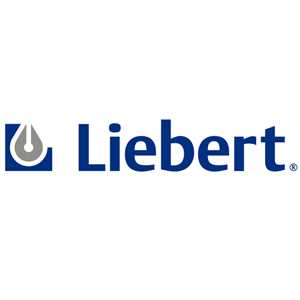 Liebert logo in blue color
